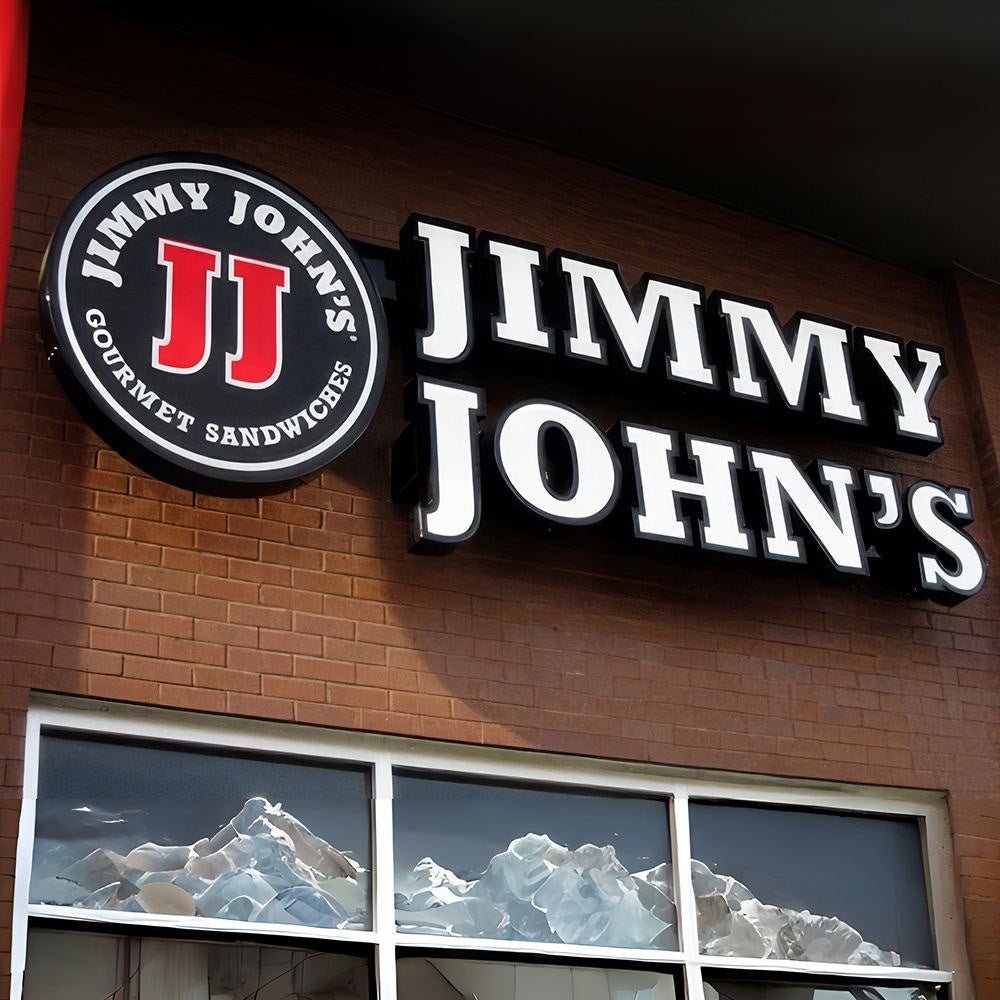 Jimmy Hohns With Logo 3D Frontlit Letters Metal Led Sign - Shineneon