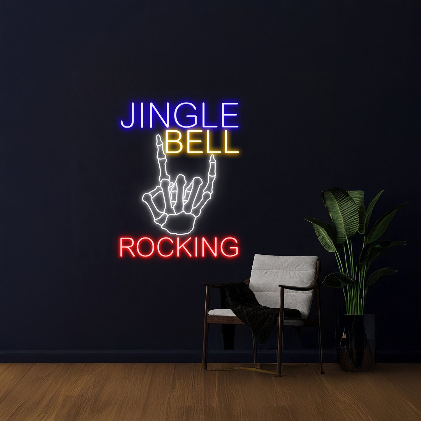 Jingle Bell Rocking Neon Sign