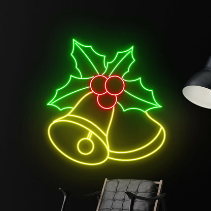 Jingle Bells Christmas Led Neon Sign | Shineneon