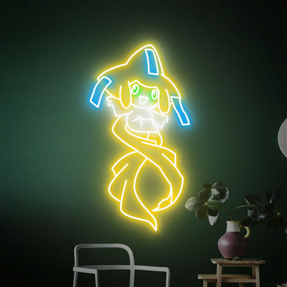 Jirachi Wish Maker Led Neon Sign Home Decor | Shineneon