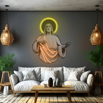 Jiu Jitsu Shaka Hand Pop Artwork Neon Signs For Sale - Shineneon