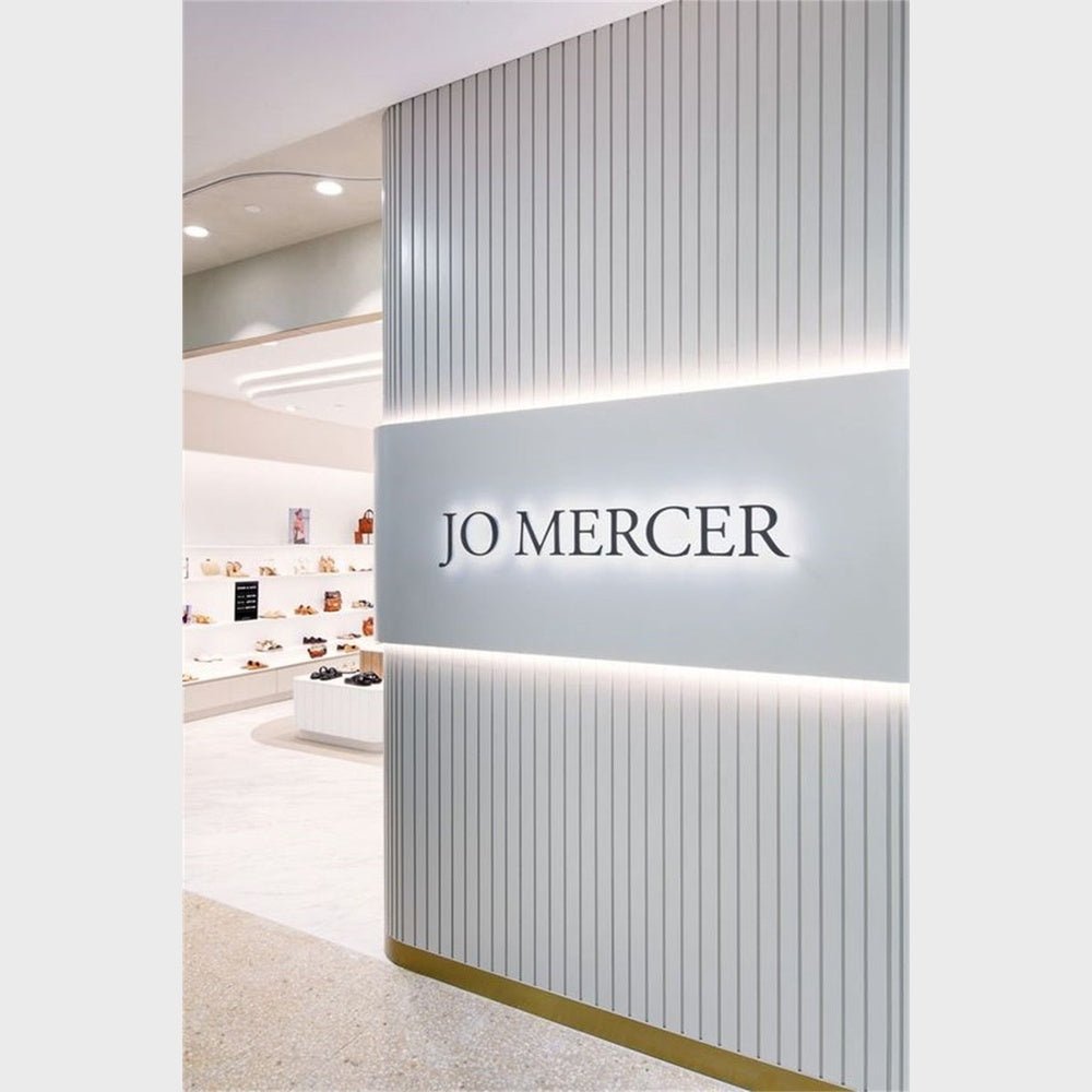 Jo Mercer 3D Backlit Channel Letters Led Light Sign - Shineneon