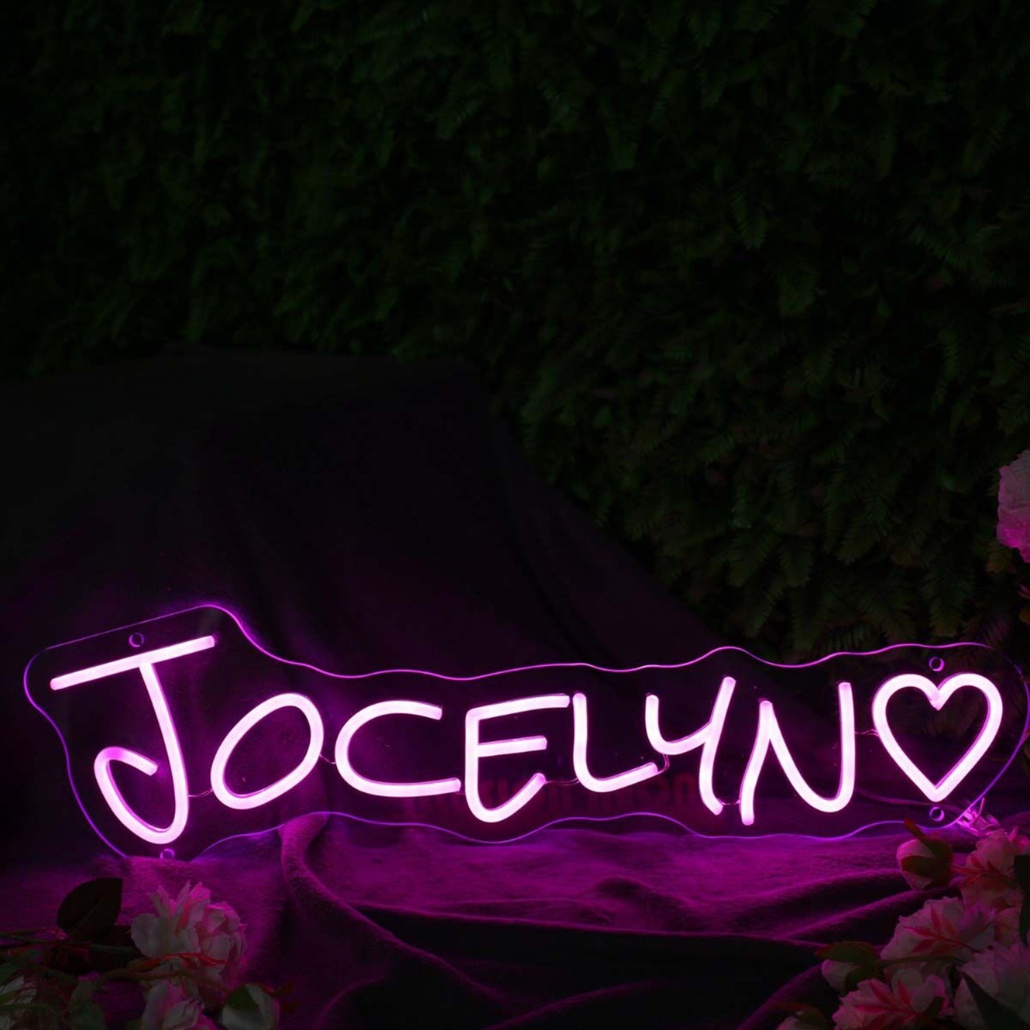 Jocelyn Pink Led Neon Sign | Shineneon