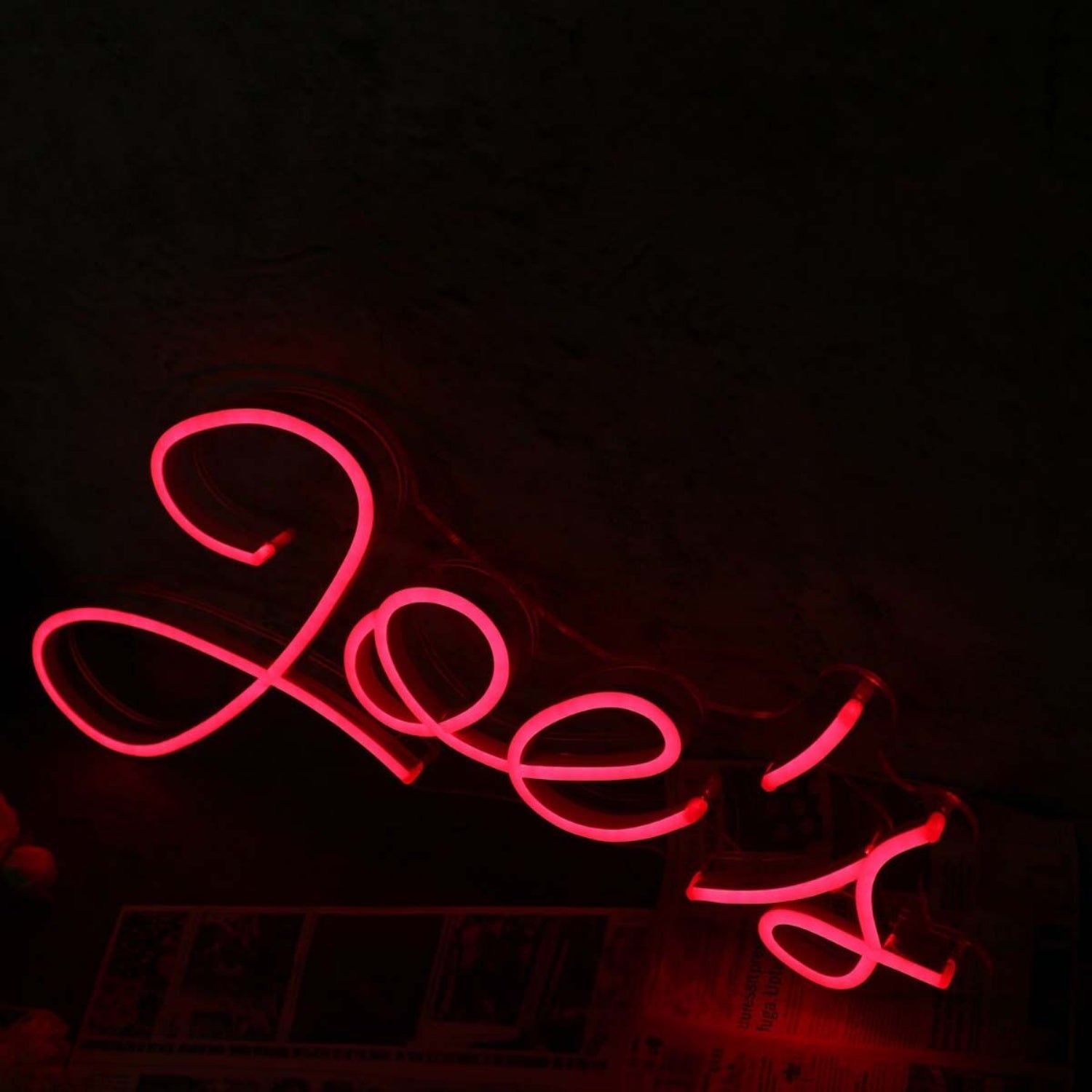 Joes Red Led Neon Sign For Personalized Decor | Shineneon