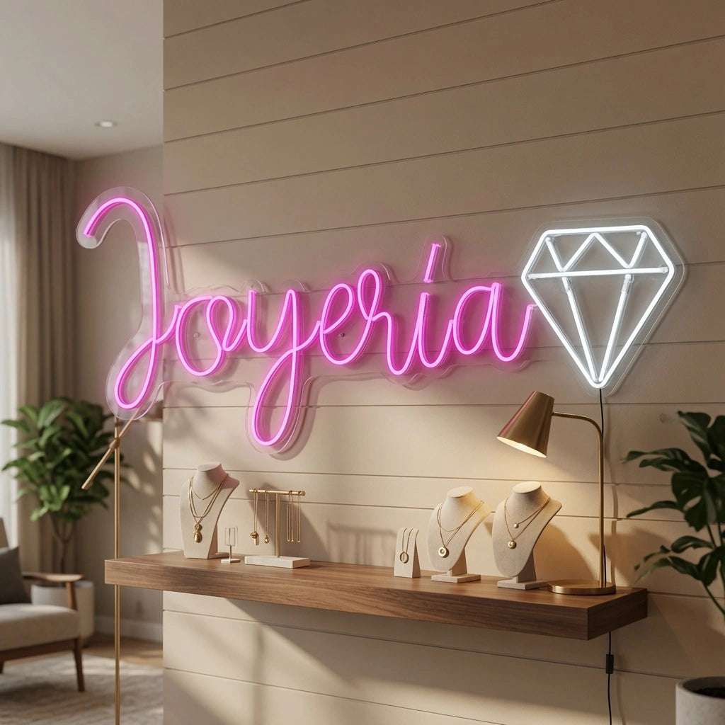 Joeyfia LED Neon Sign - 03 Real Lifestyle Scene