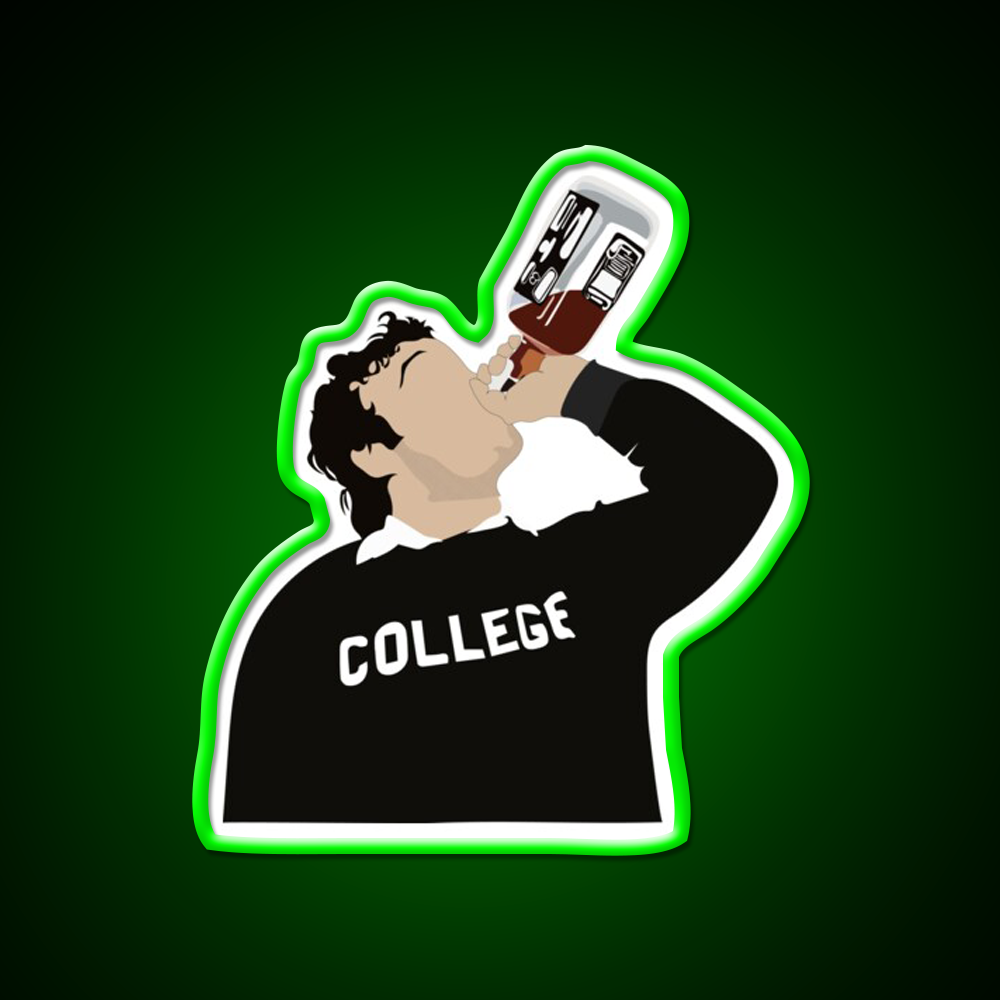 John Belushi College Beer Bar Decor Led Neon Sign Rgb Color - LED neon sign view 8