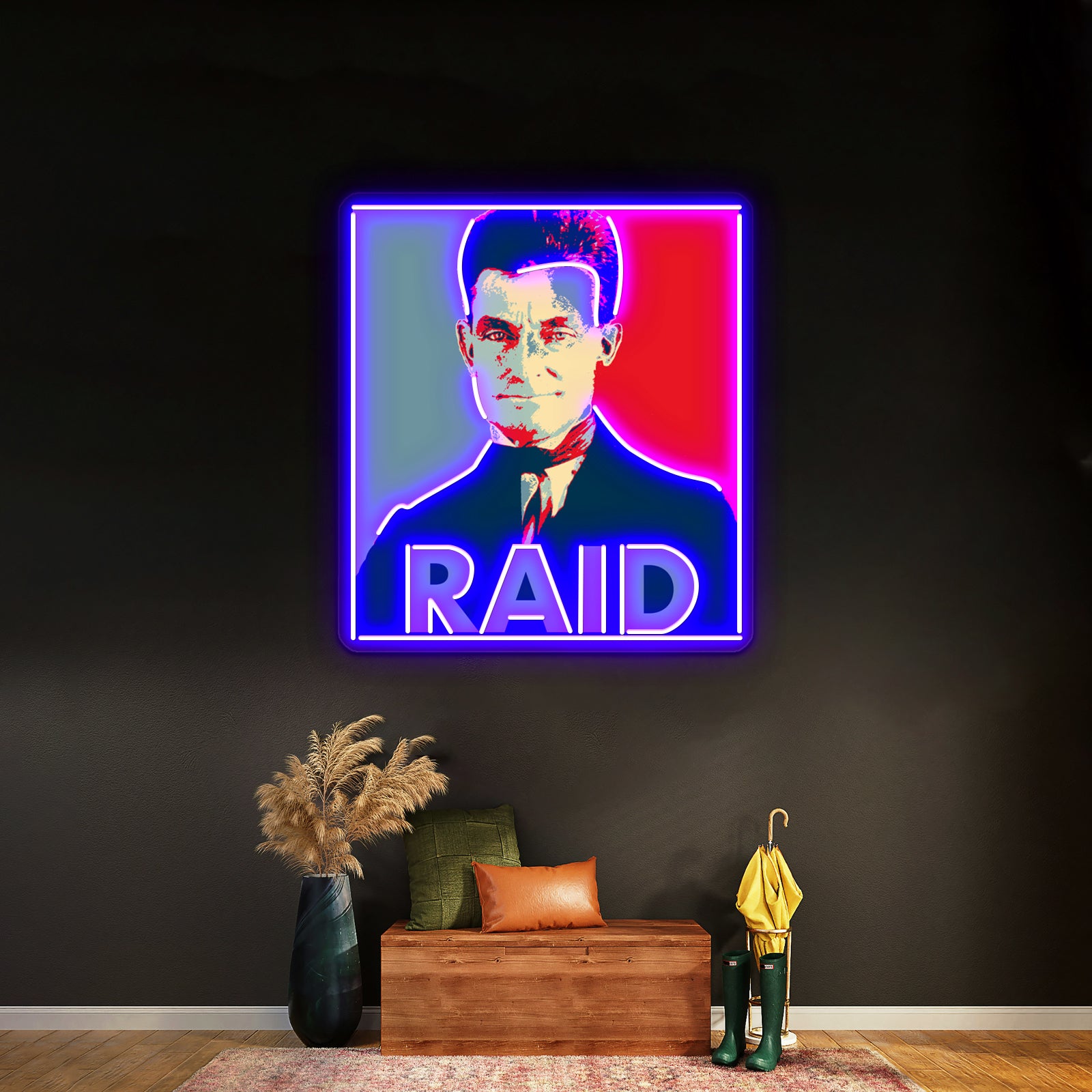 John Brown Raid Artwork Neon Signs For Sale | Shineneon