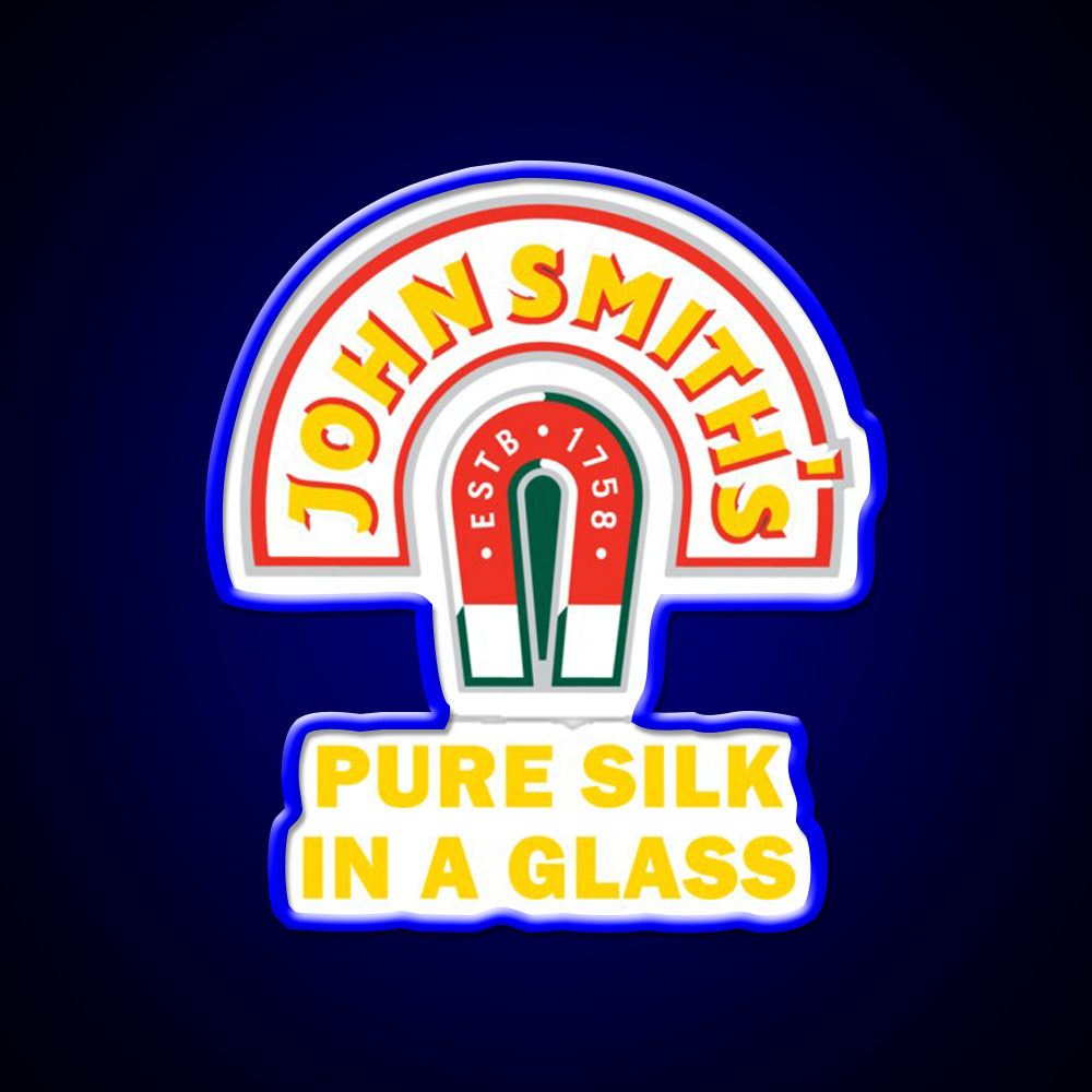 John Smith Pure Silk Glass Beer Bar Decor Led Neon Sign Rgb Color - LED neon sign view 5