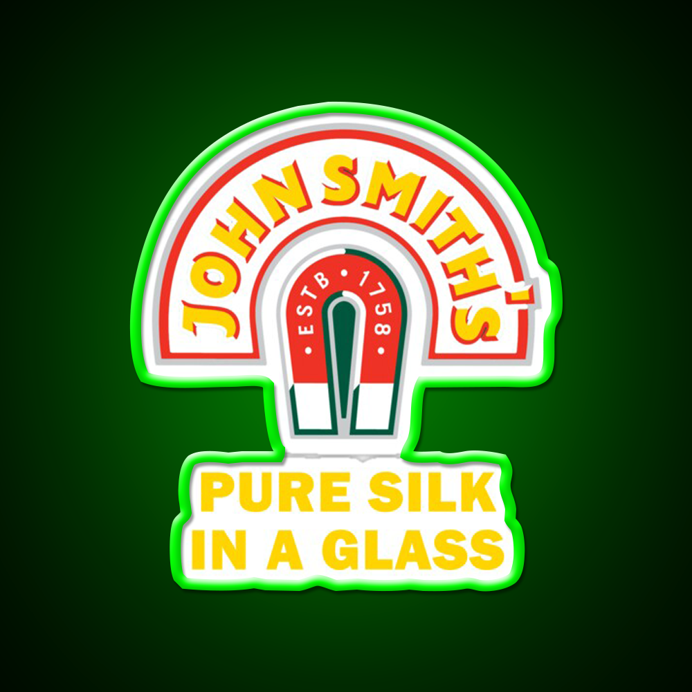 John Smith Pure Silk Glass Beer Bar Decor Led Neon Sign Rgb Color - LED neon sign view 8