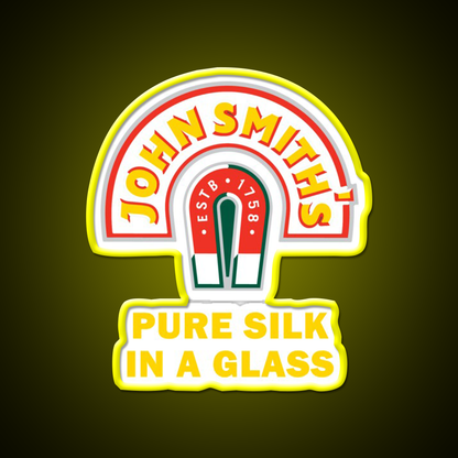 John Smith Pure Silk Glass Beer Bar Decor Led Neon Sign Rgb Color - LED neon sign view 7