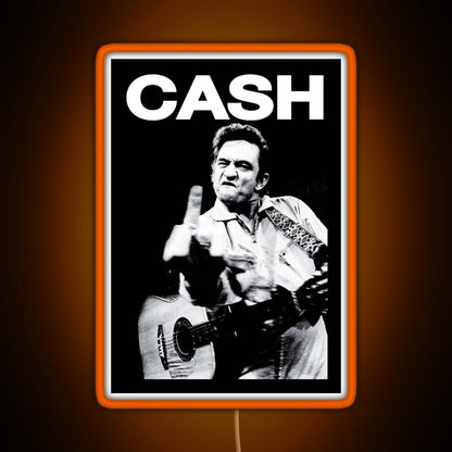 Johnny Middle Finger Rgb Neon Sign