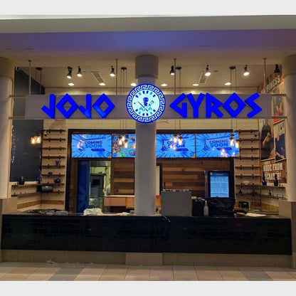 Jojo Gyros 3D Frontlit Channel Letters Led Light Sign - Shineneon