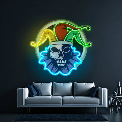 Joker Head Clown Led Neon Sign Light Custom Led Signs