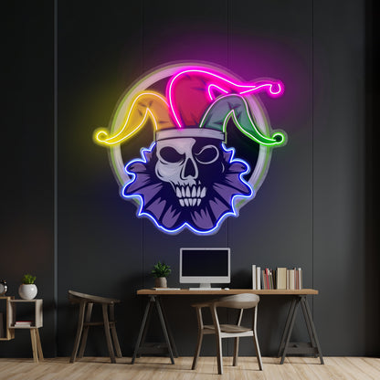 Joker Head Clown Led Neon Sign Light Custom Led Signs