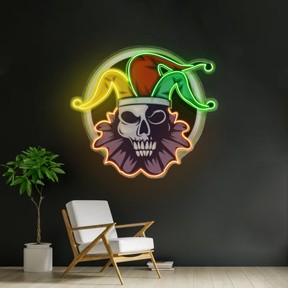 Joker Head Clown Led Neon Sign Light Custom Led Signs