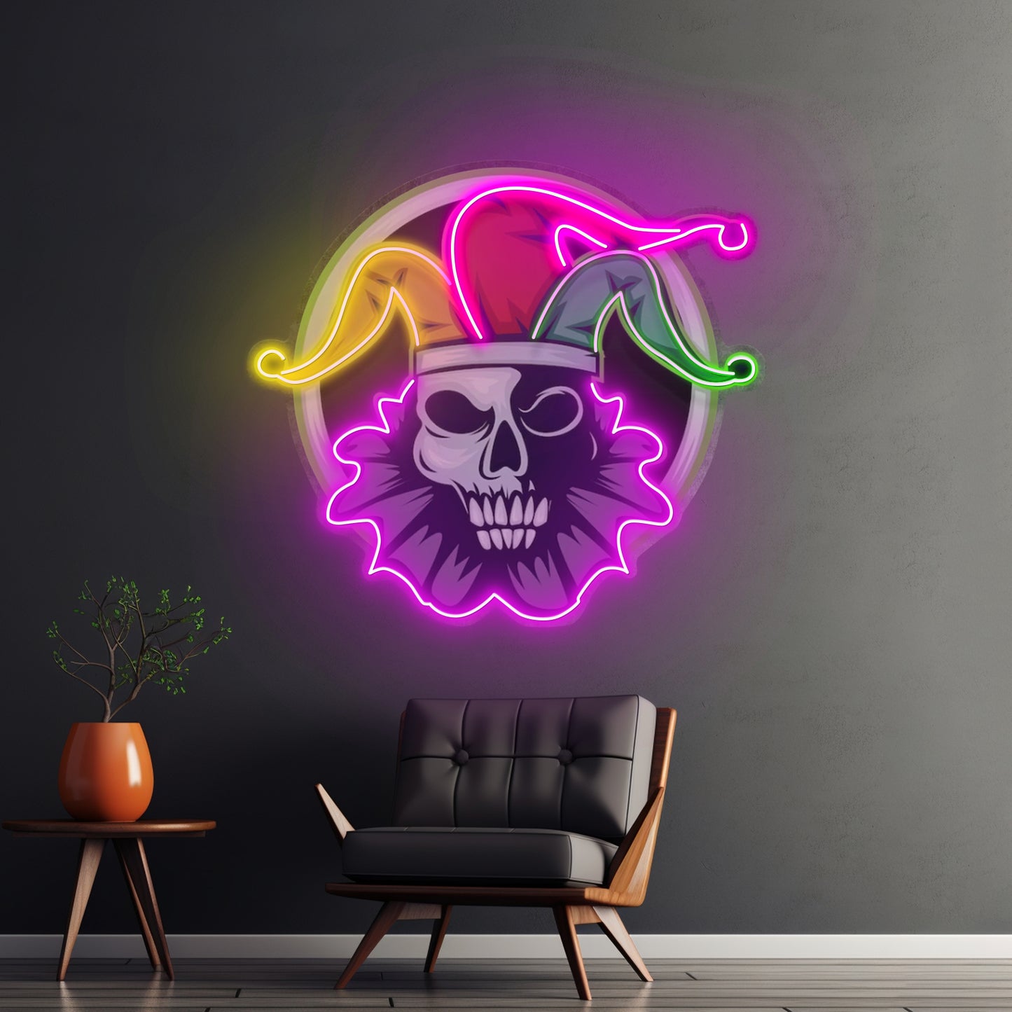 Joker Head Clown Led Neon Sign Light Custom Led Signs