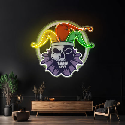 Joker Head Clown Led Neon Sign Light Custom Led Signs