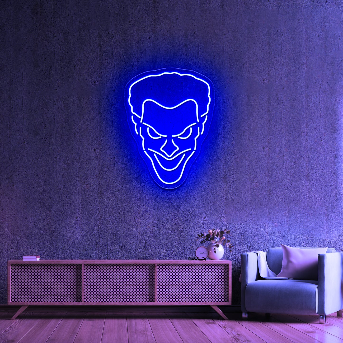 Joker led neon sign