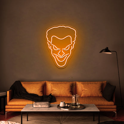 Joker led neon sign