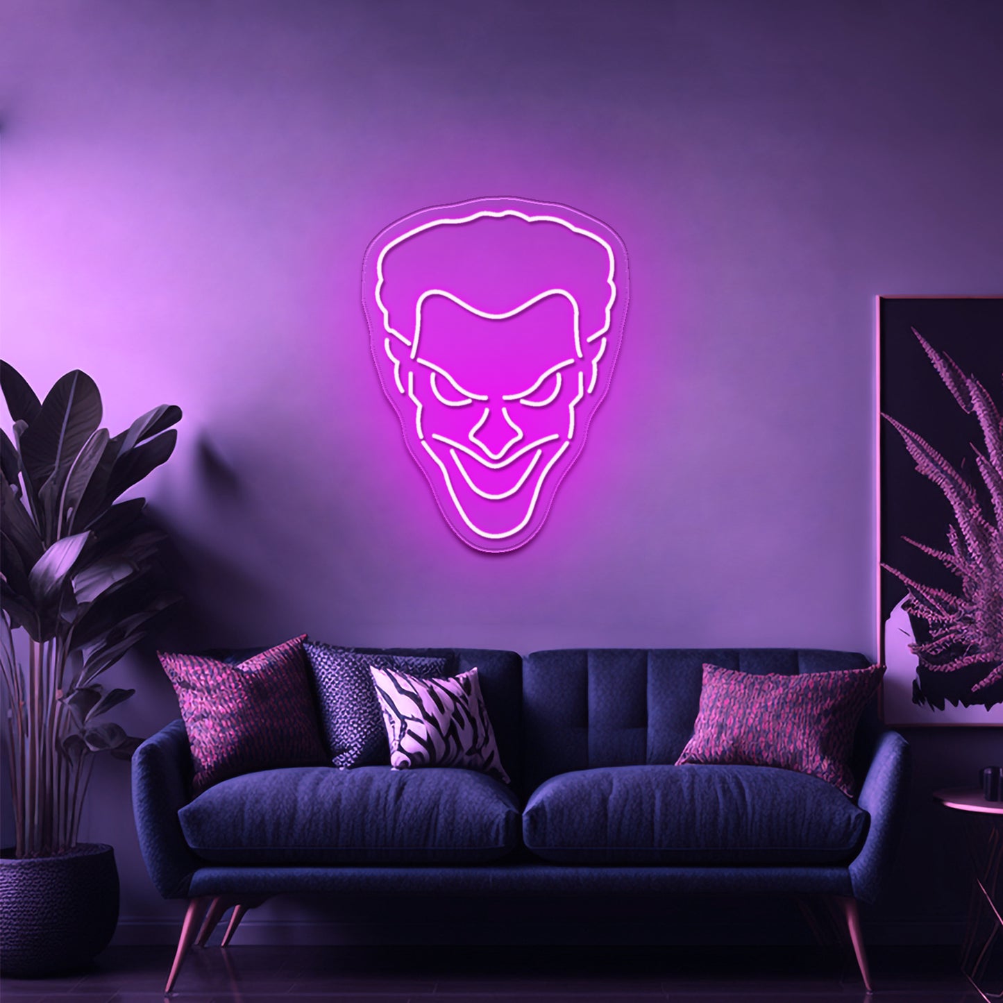 Joker led neon sign