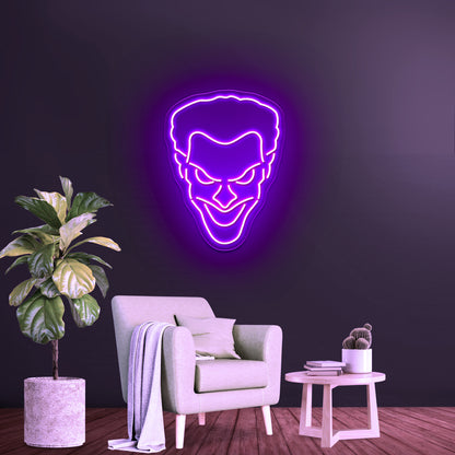 Joker led neon sign