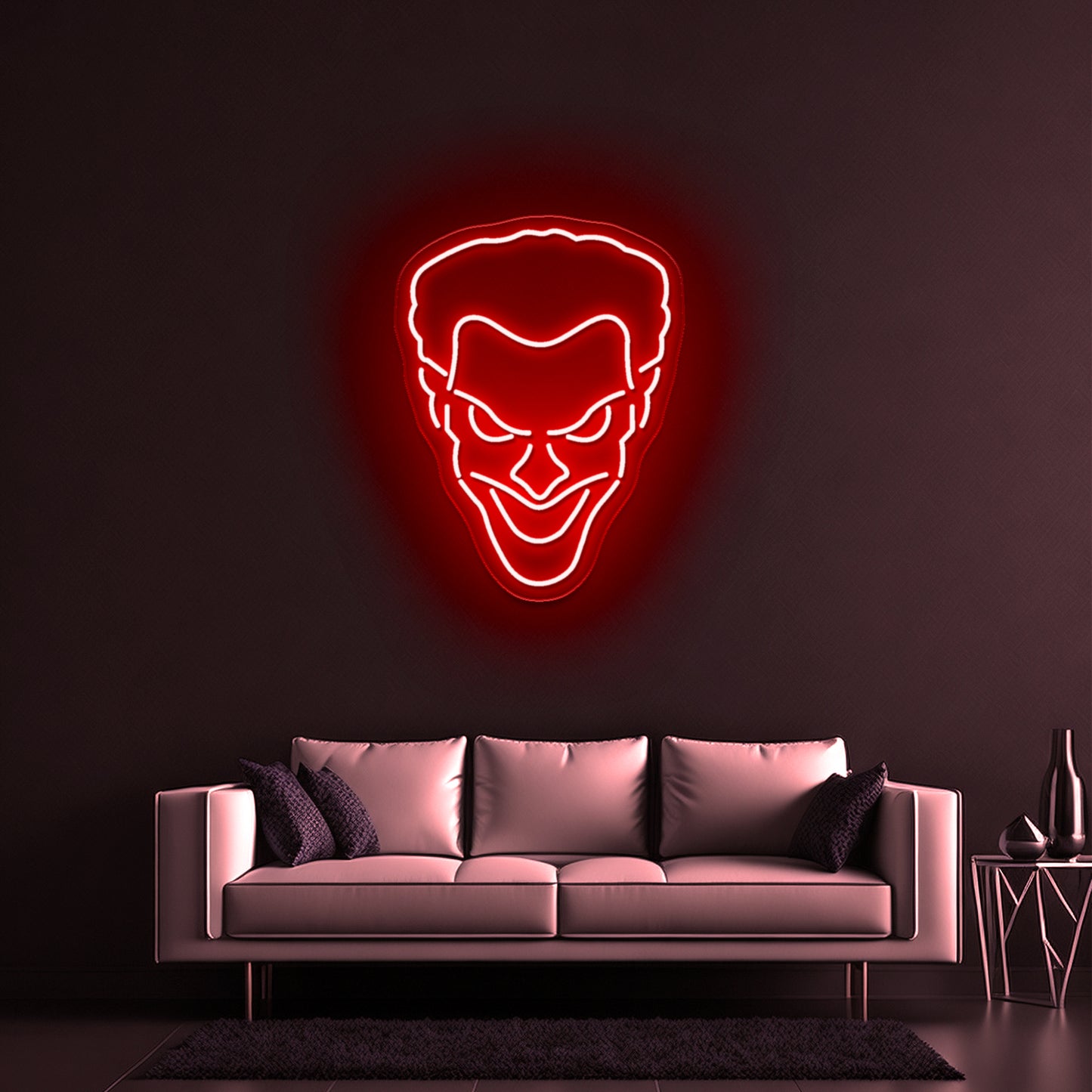 Joker led neon sign