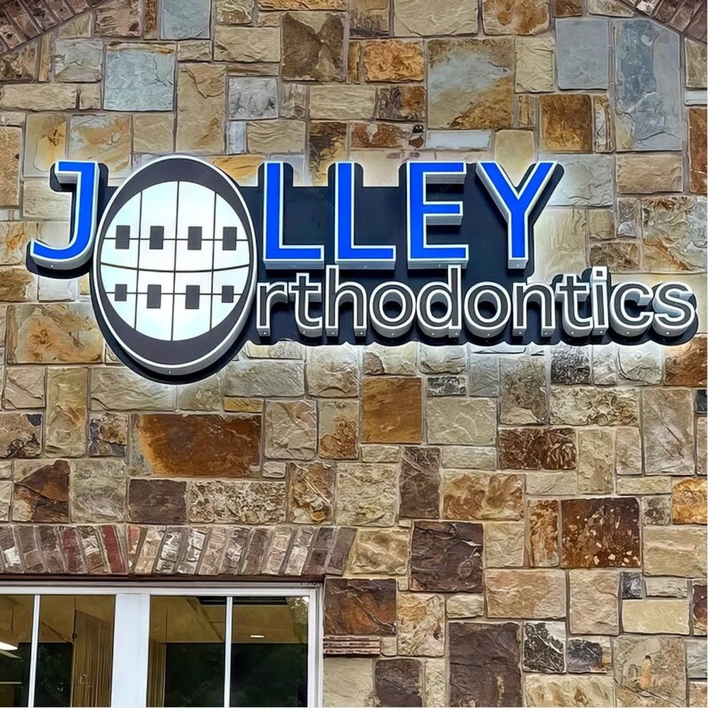 Jolley Orthodotics 3D Frontlit And Backlit Channel Letter Led Light Sign - Shineneon