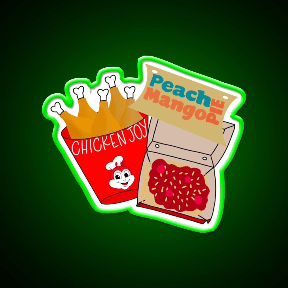 Jollibee Fast Food Led Neon Sign For Burger Place Rgb Color - Shineneon