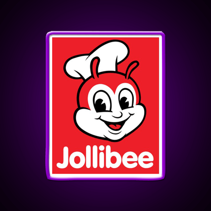 Jollibee Philippines Fast Food Led Neon Sign For Burger Place Rgb Color - Shineneon