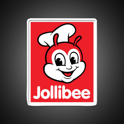 Jollibee Philippines Fast Food Led Neon Sign For Burger Place Rgb Color - Shineneon