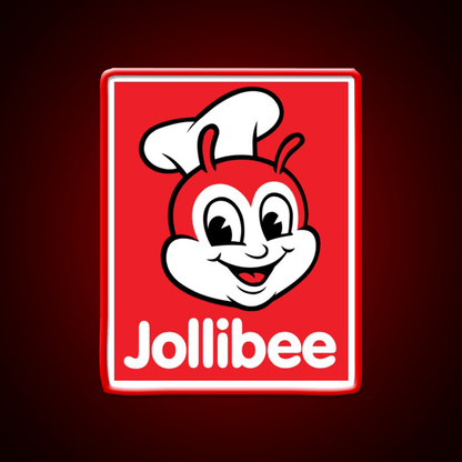 Jollibee Philippines Fast Food Led Neon Sign For Burger Place Rgb Color - Shineneon