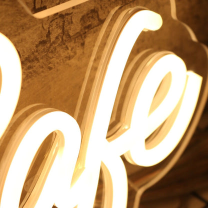 Jones Cafe Yellow Led Neon Sign | Shineneon