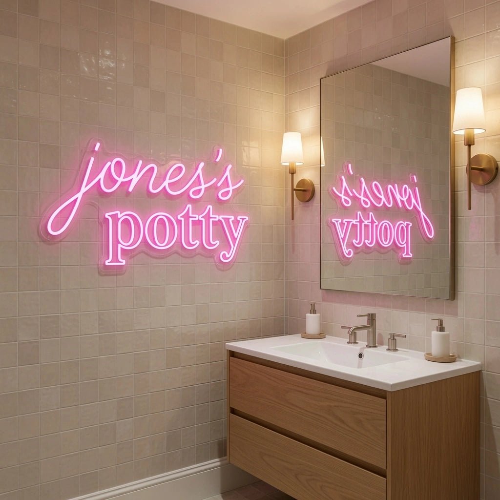 Jones's Potty LED Neon Sign - Shineneon