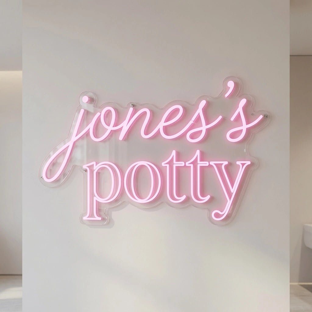 Jones's Potty LED Neon Sign - Shineneon