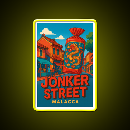 Jonker Street Dragon Lantern Malacca Asian Cultural Led Neon Sign Rgb Color - LED neon sign view 7