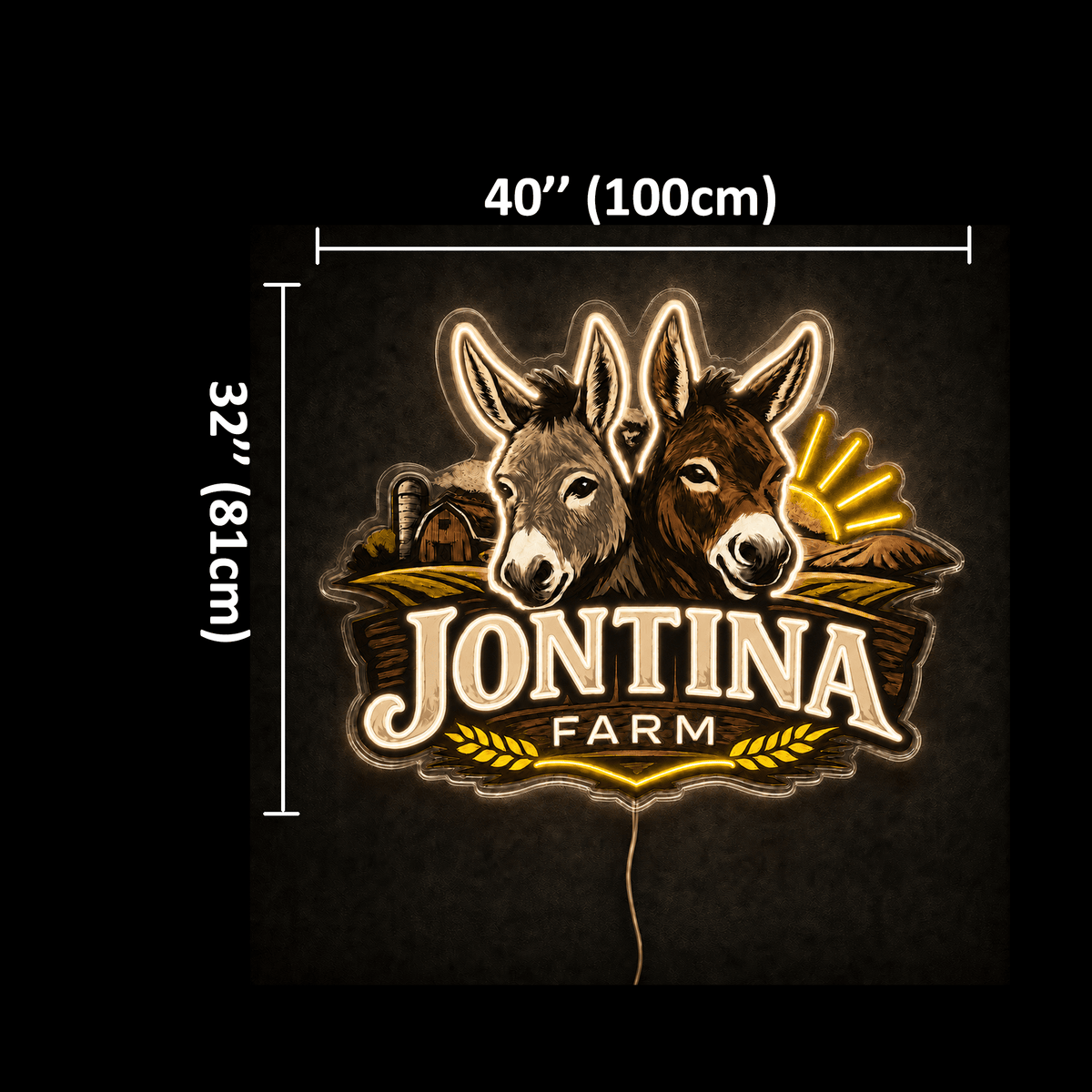 JONTINA FARM Custom LED Neon Sign - Shineneon