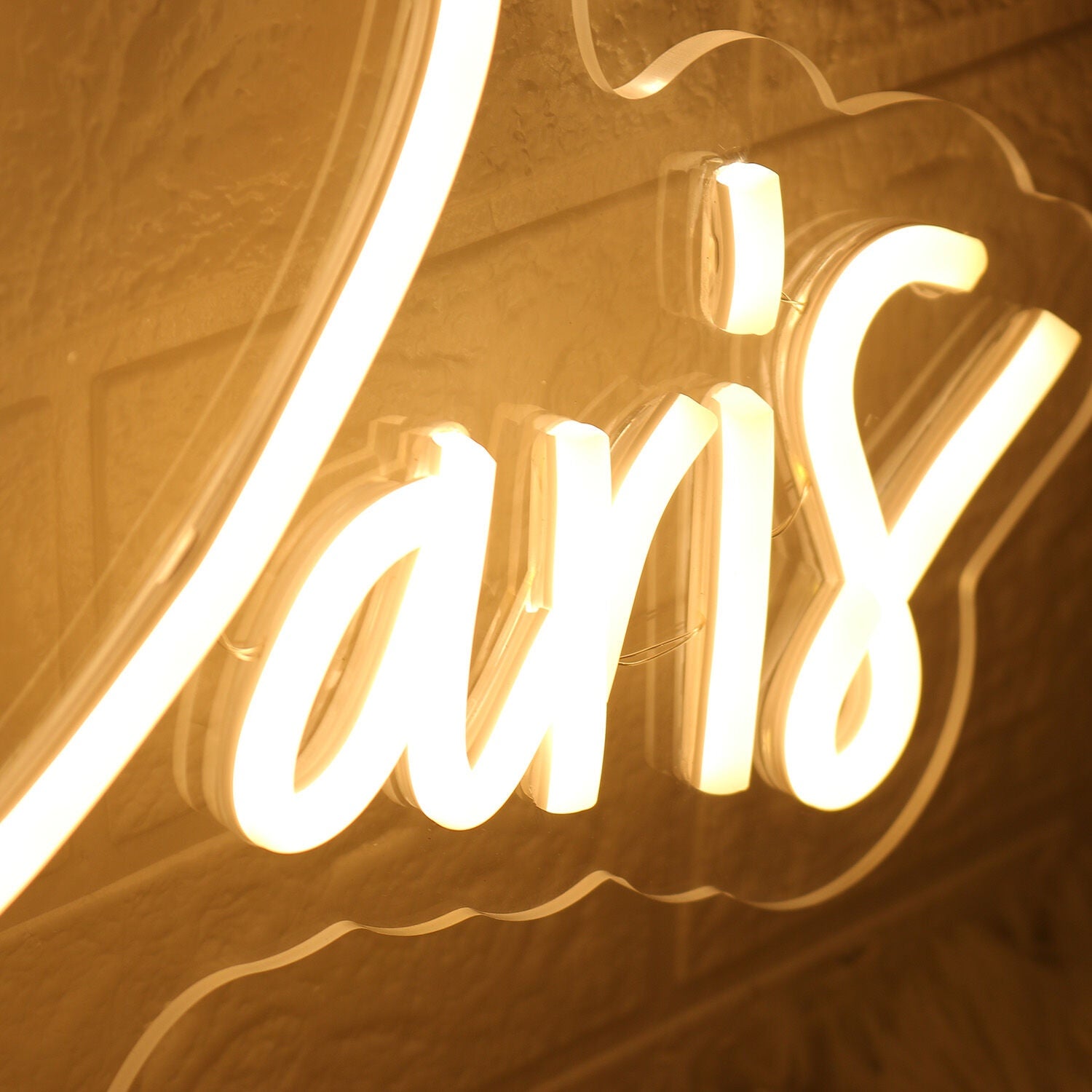 Jordan Paris Yellow Led Neon Sign - Shineneon