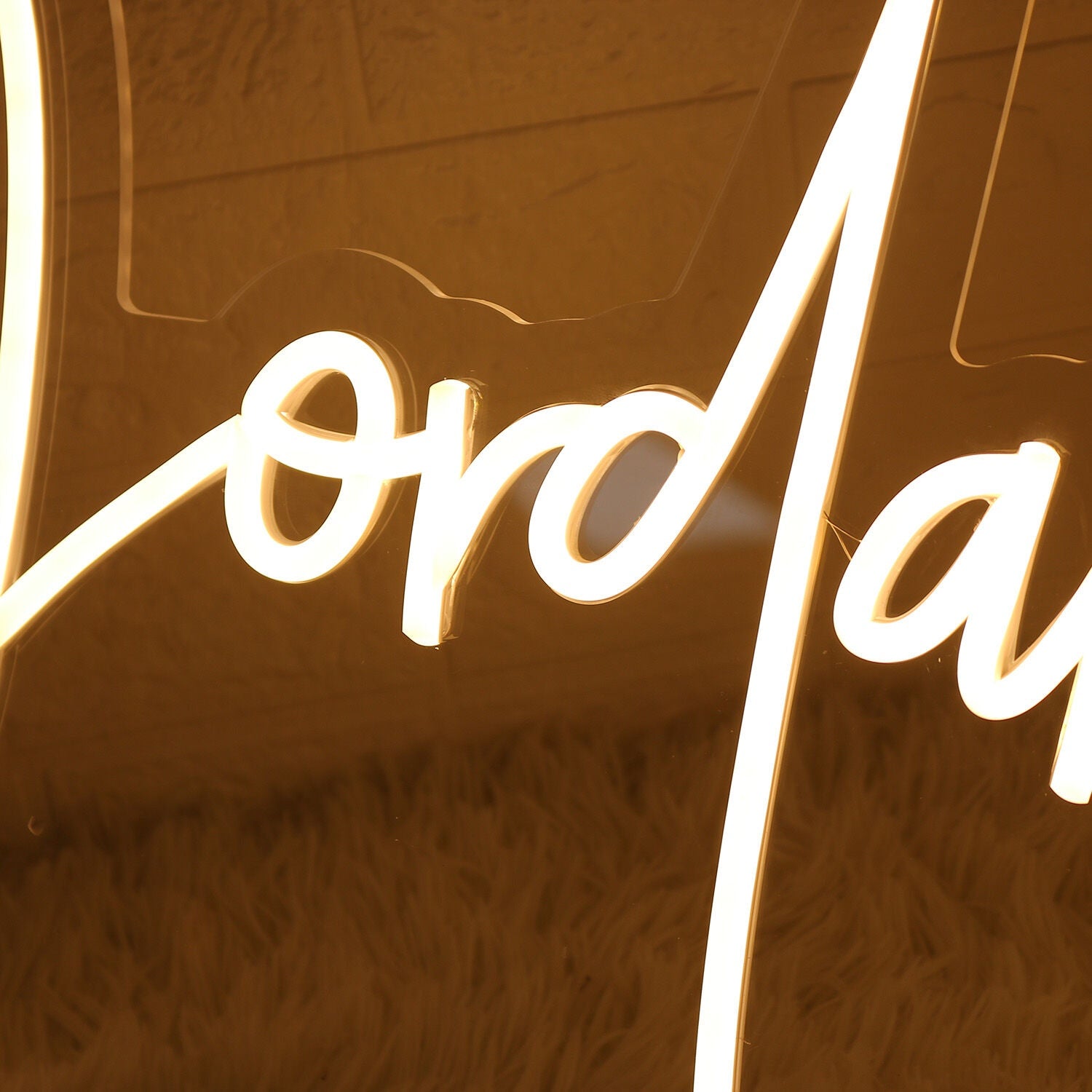 Jordan Paris Yellow Led Neon Sign - Shineneon