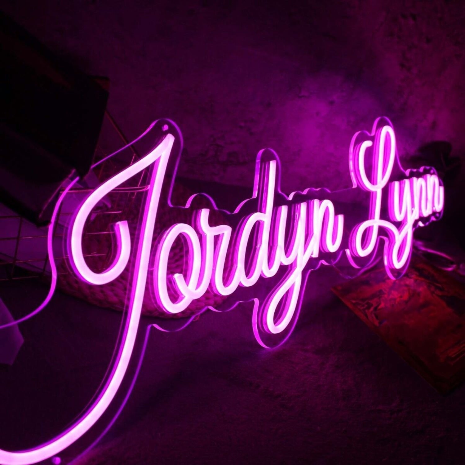 Jordyn Lynn Pink Led Neon Sign - Shineneon