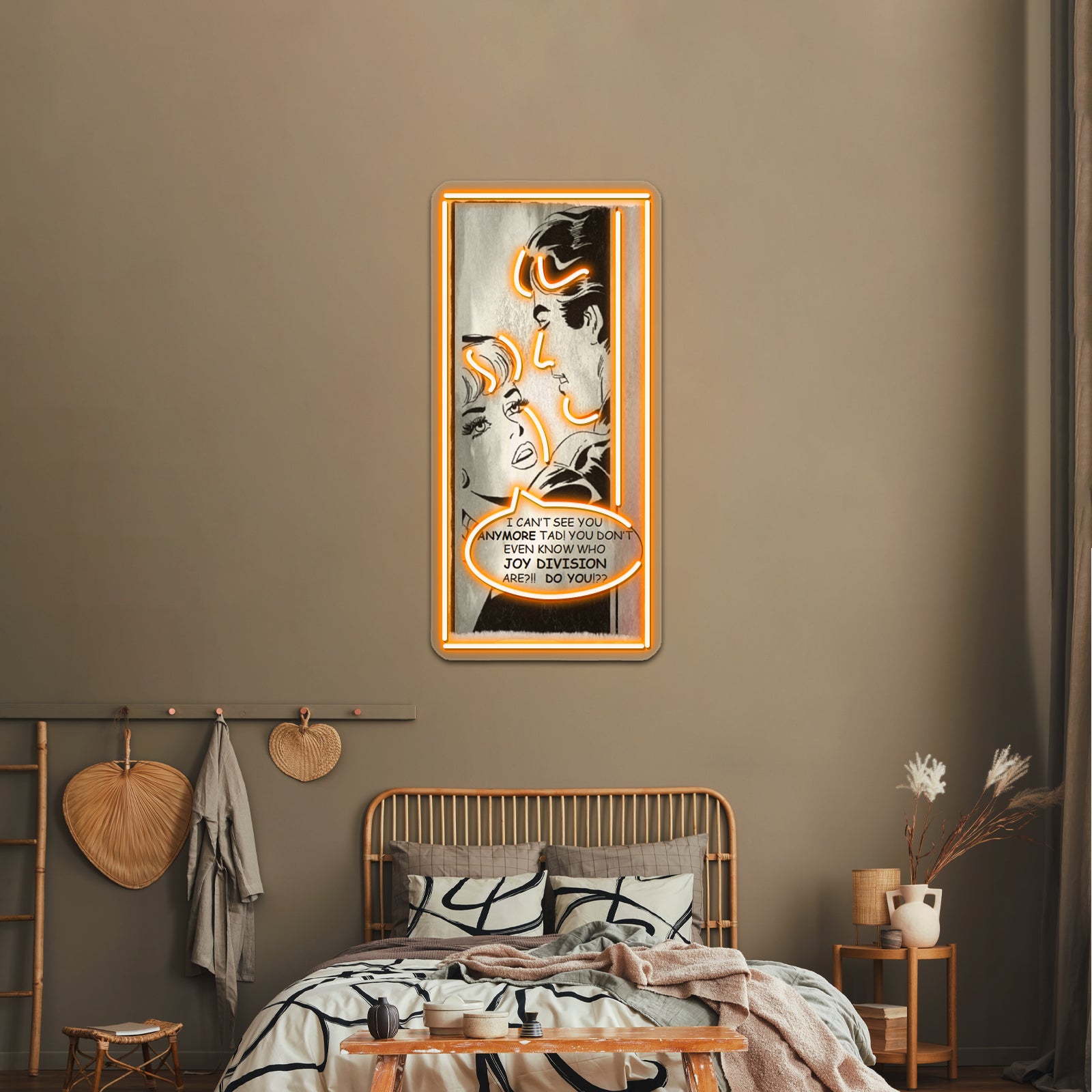 Joy Division Pop Artwork Neon Signs For Sale