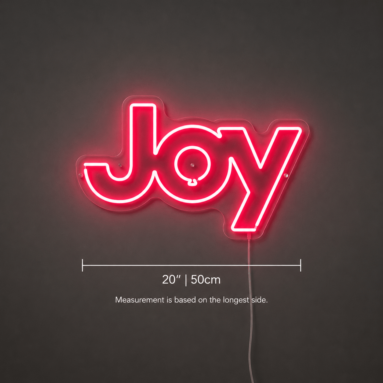 Joy Wall Decor LED Neon Sign - Shineneon