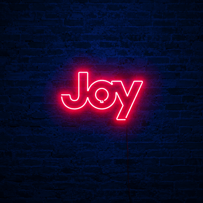 Joy Wall Decor LED Neon Sign - Shineneon
