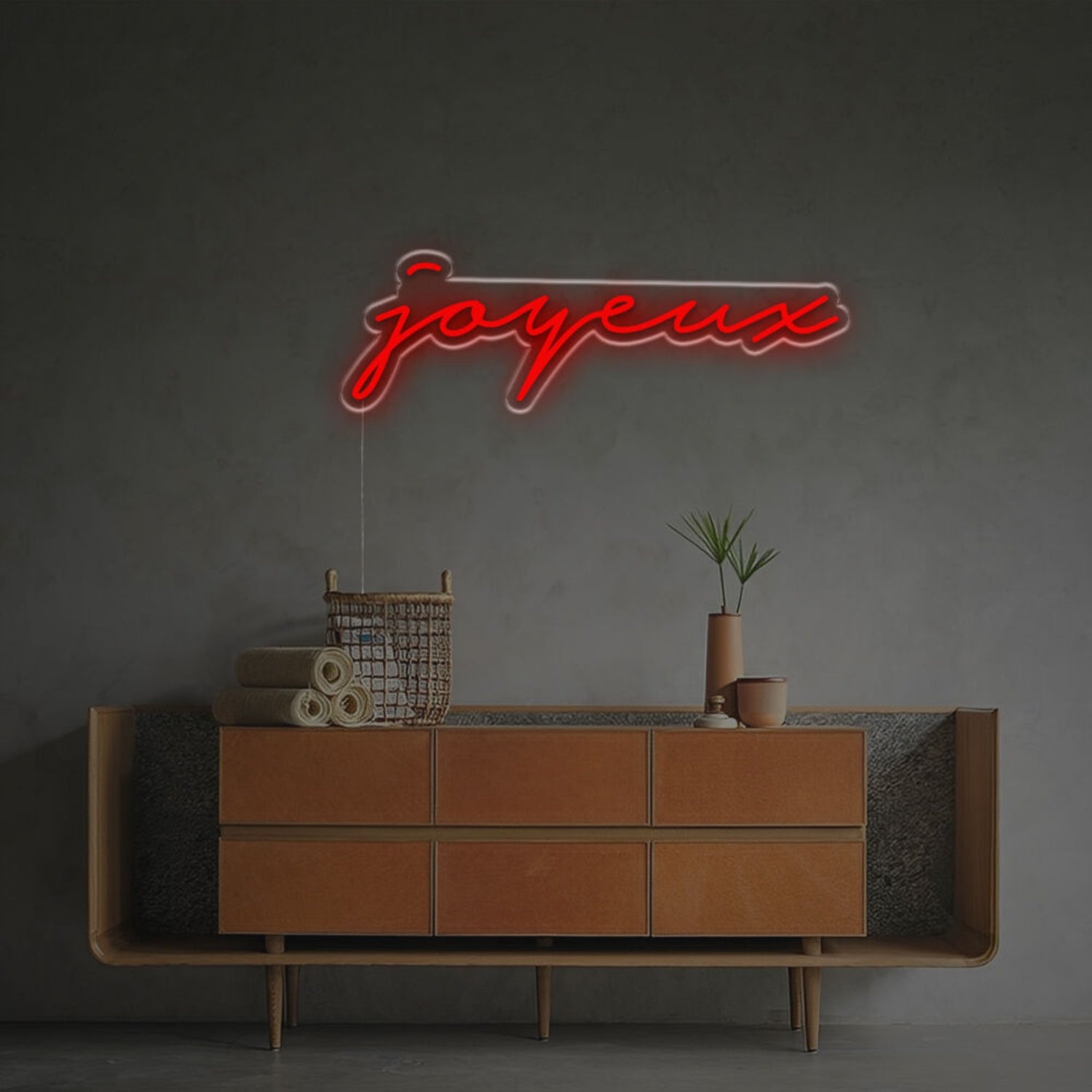 Joyeux Led Neon Sign For Home Decor Bars | Shineneon