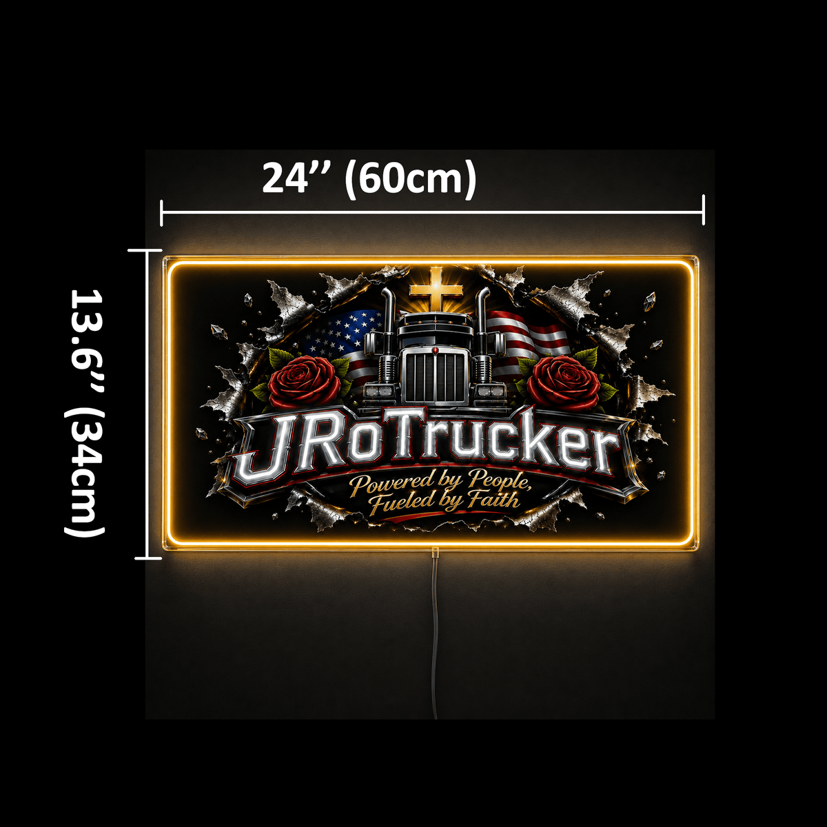 JRoTrucker Custom LED Neon Sign - Shineneon
