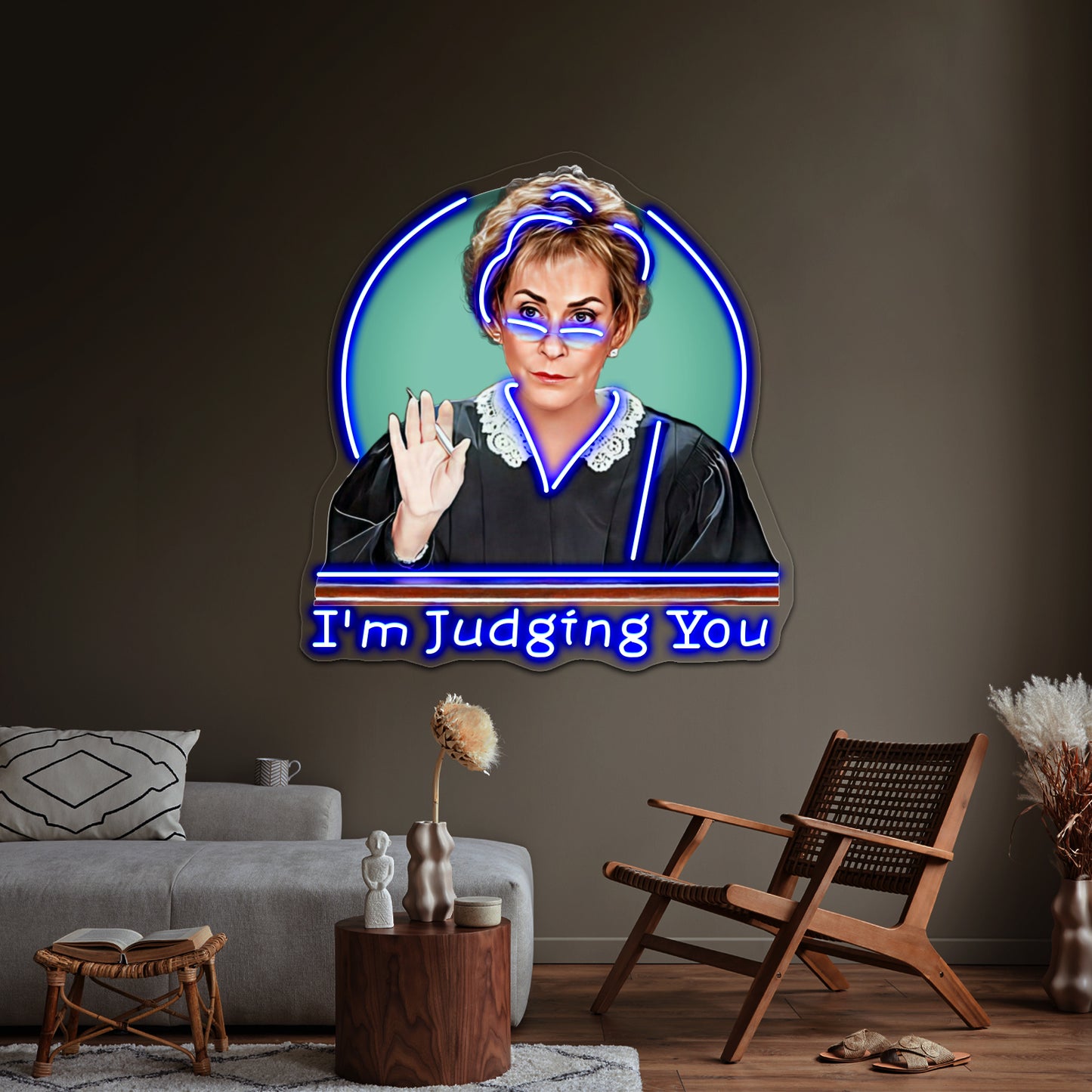 Judge Judy Artwork Neon Signs For Sale