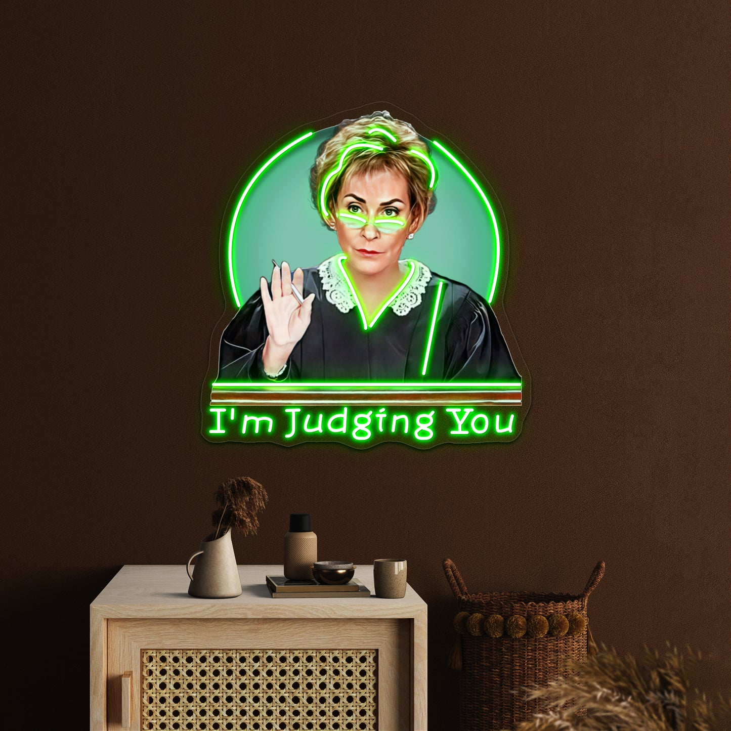 Judge Judy Artwork Neon Signs For Sale