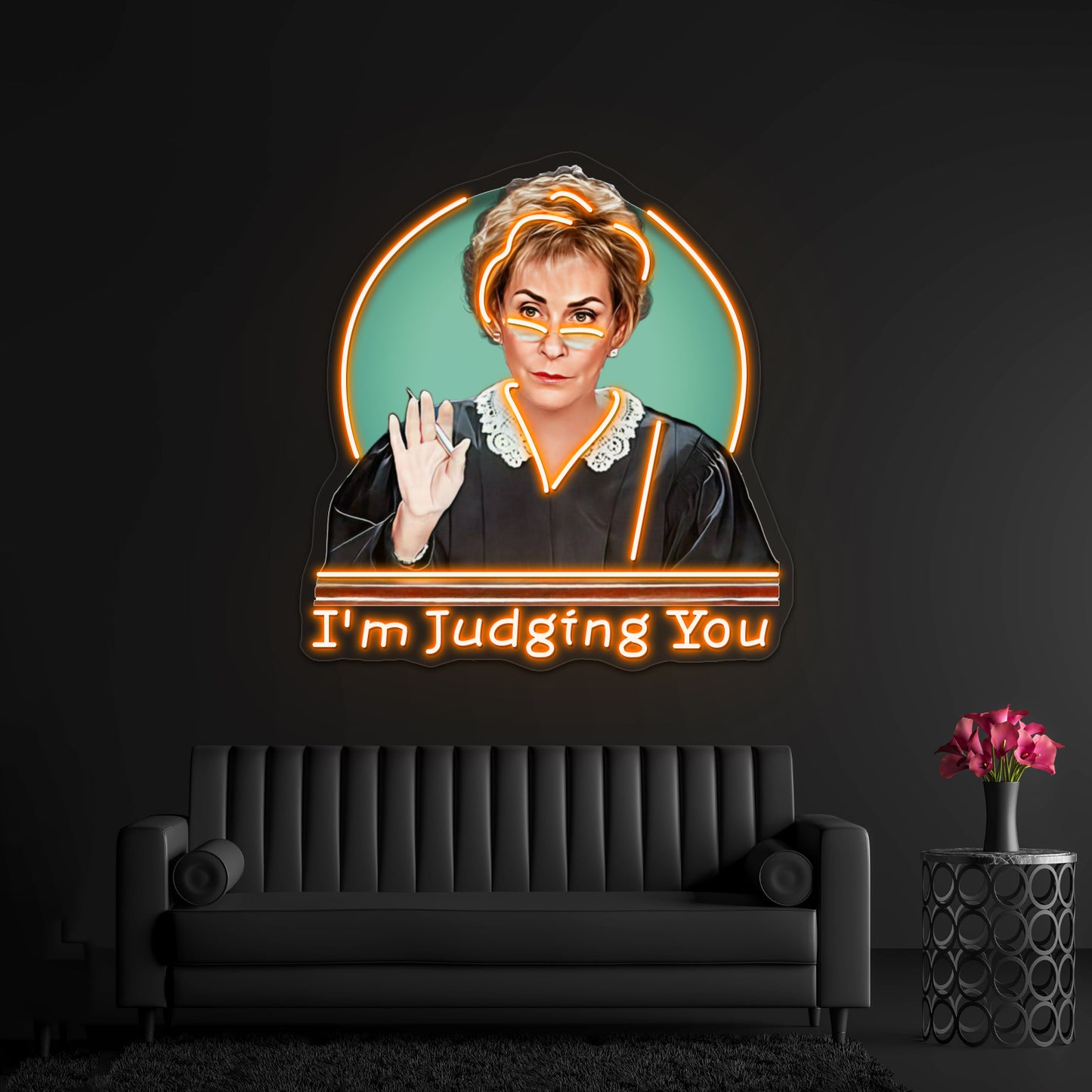 Judge Judy Artwork Neon Signs For Sale