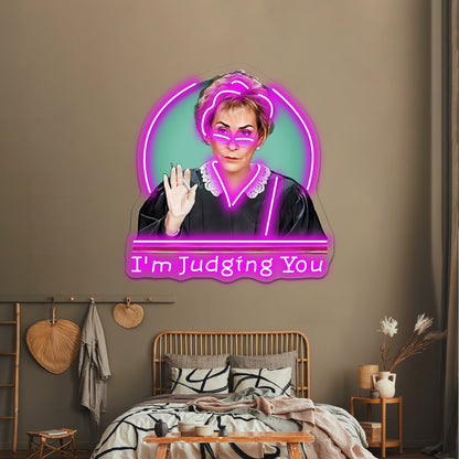 Judge Judy Artwork Neon Signs For Sale