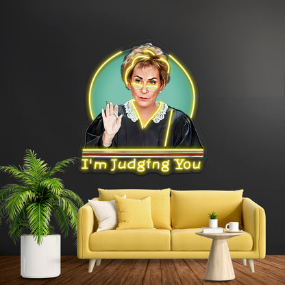 Judge Judy Artwork Neon Signs For Sale