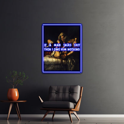 Judith Did Something Bad Artwork Neon Signs For Sale - Shineneon